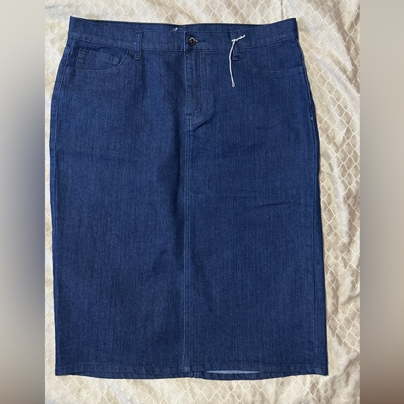 Junee Dresses & Skirts - Modest Denim pencil skirt